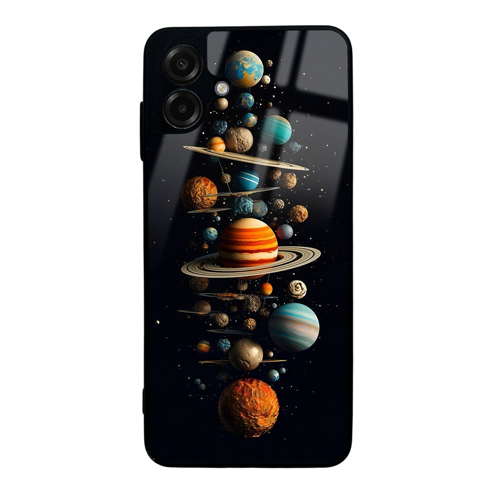Galaxy A07 Kılıf Kamera Korumalı Desenli Zore Lusi Kapak
