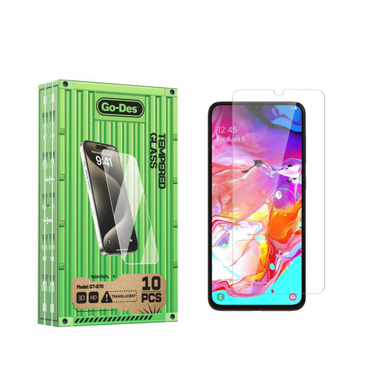 Galaxy A13 5G Go Des Parmak İzi Bırakmayan 9H Oleofobik Bom Glass Ekran Koruyucu Renksiz