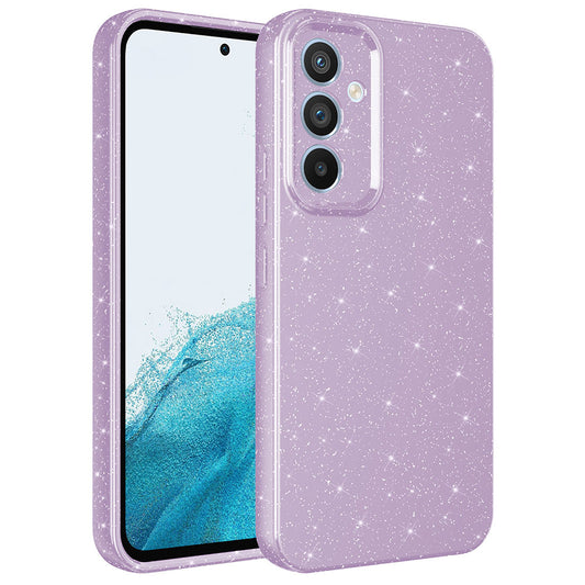 Galaxy A14 Kılıf Kamera Korumalı Simli Lüks Zore Koton Kapak