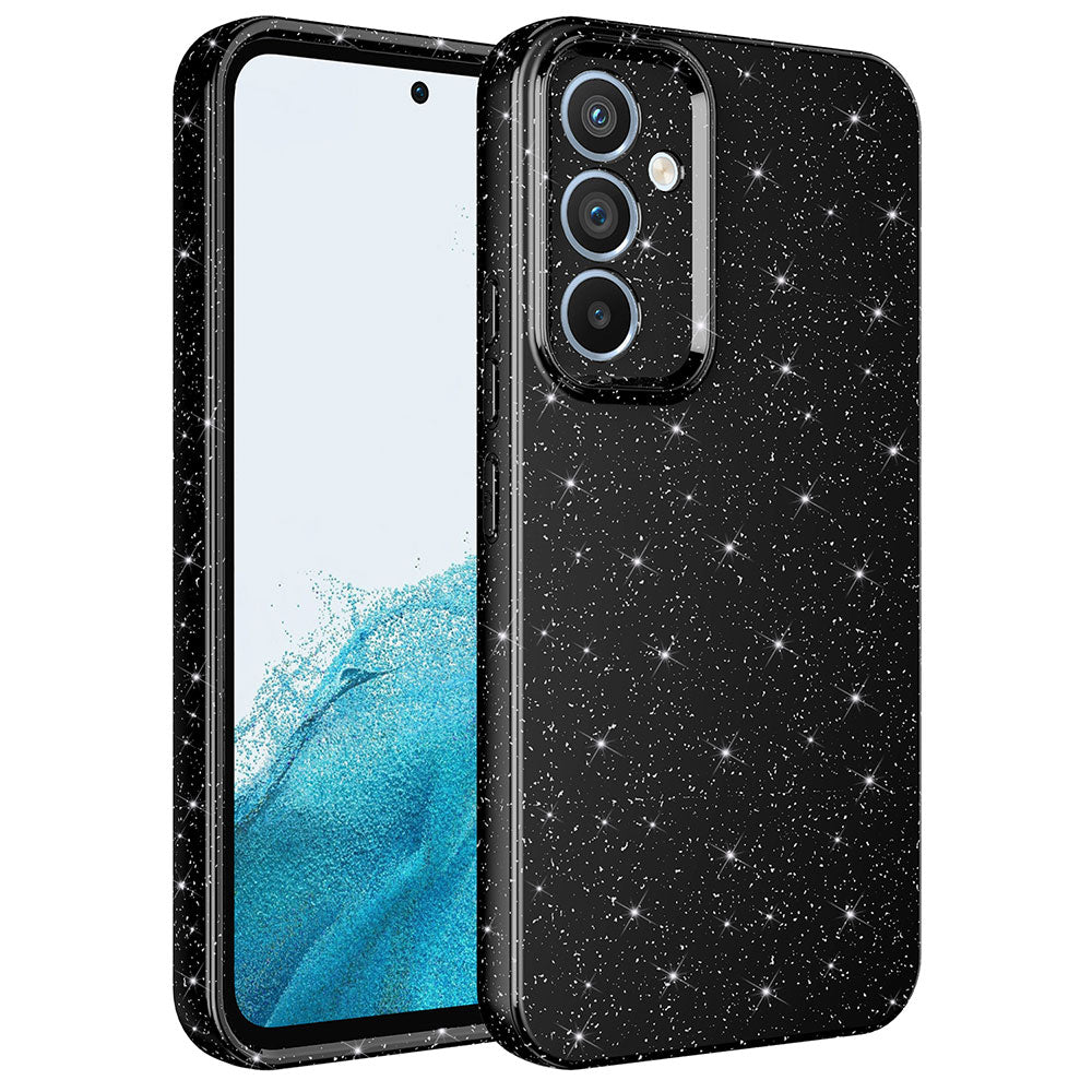 Galaxy A14 Kılıf Kamera Korumalı Simli Lüks Zore Koton Kapak
