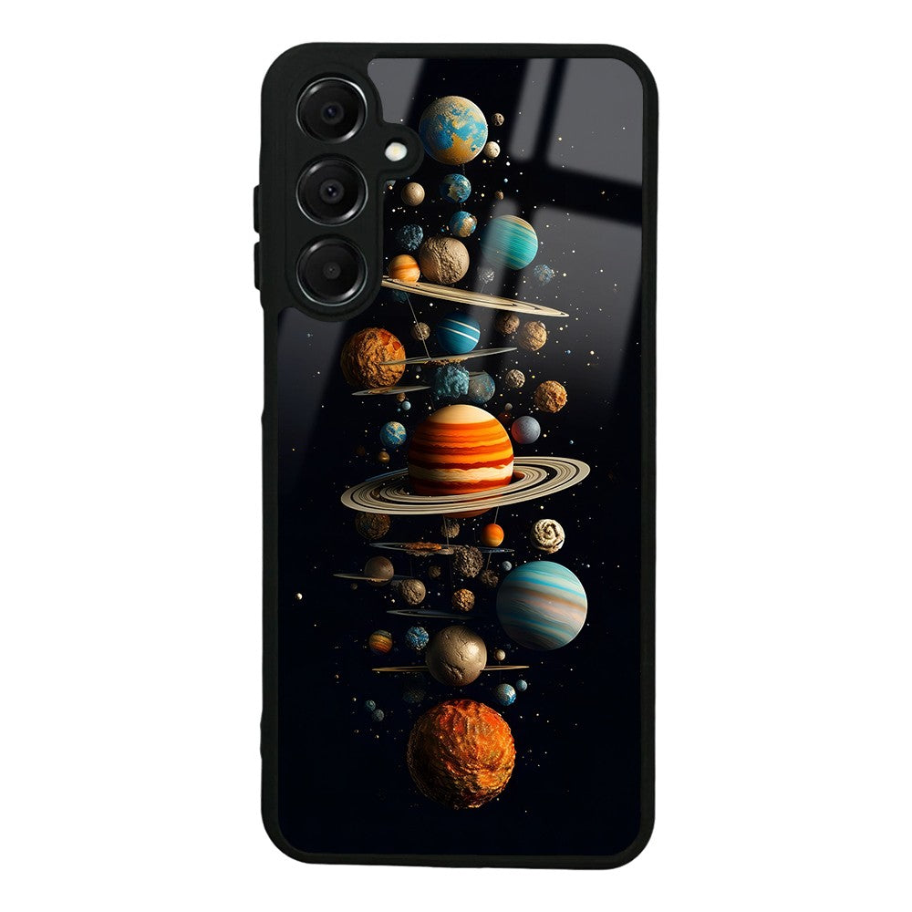 Galaxy A16 Kılıf Kamera Korumalı Desenli Zore Lusi Kapak