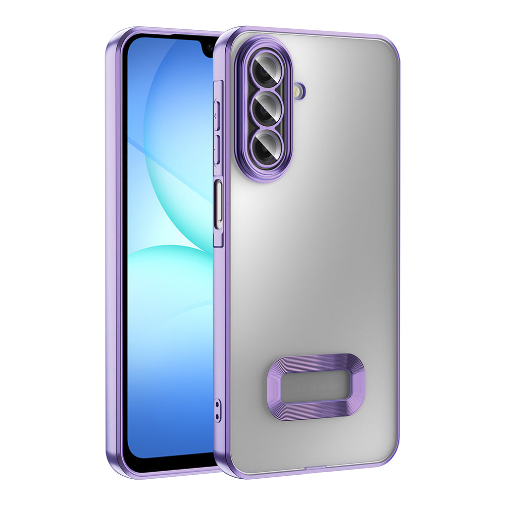 Galaxy A17 Kılıf Kamera Korumalı Logo Gösteren Zore Omega Kapak
