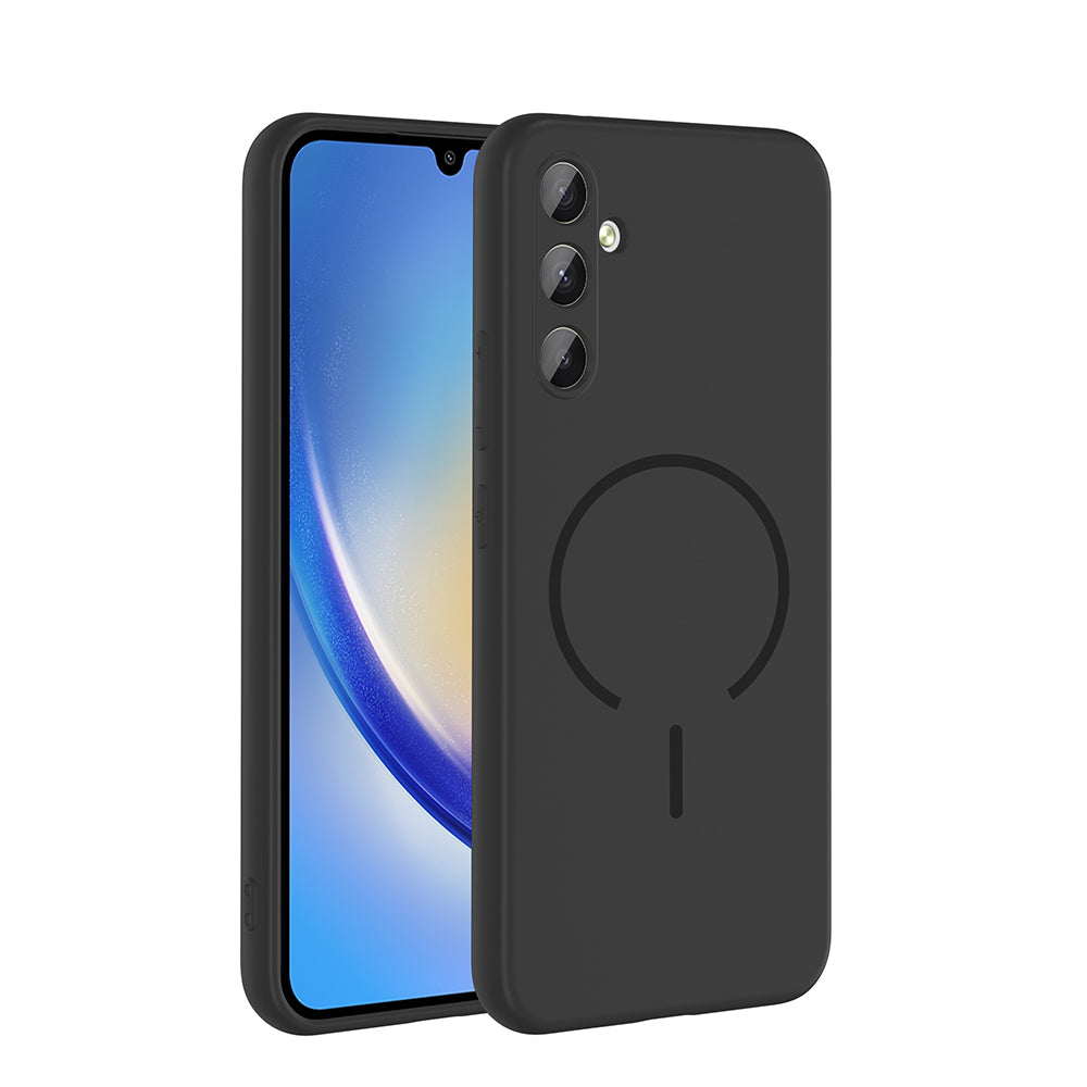 Galaxy A24 Kılıf M-safe Şarj Özellikli Zore Meta Kapak