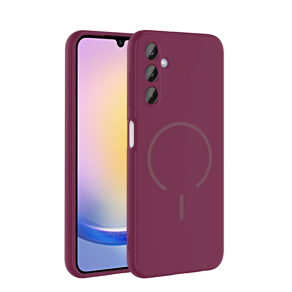 Galaxy A25 Kılıf M-safe Şarj Özellikli Zore Meta Kapak