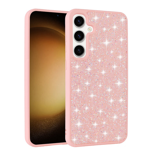 Galaxy A25 Kılıf Parlak Taşlı Tasarım Zore Pırlanta Kapak Gri