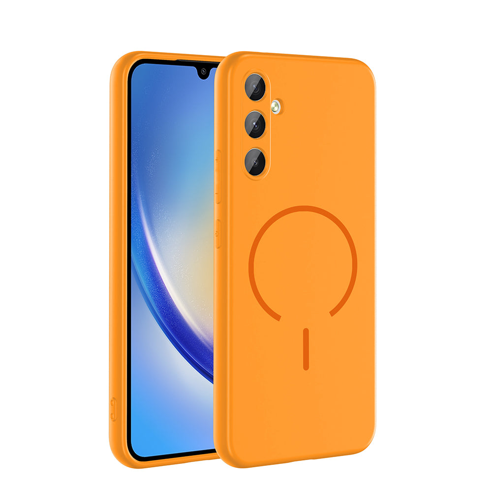 Galaxy A34 Kılıf M-safe Şarj Özellikli Zore Meta Kapak