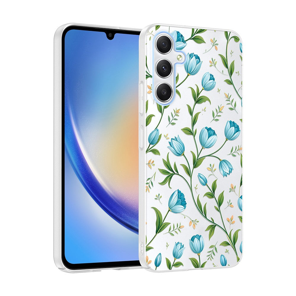 Galaxy A35 Kılıf Kamera Korumalı Desenli Zore Klip Kapak