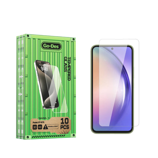 Galaxy A54 Go Des Parmak İzi Bırakmayan 9H Oleofobik Bom Glass Ekran Koruyucu Renksiz