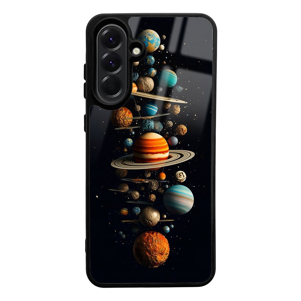 Galaxy A56 Kılıf Kamera Korumalı Desenli Zore Lusi Kapak