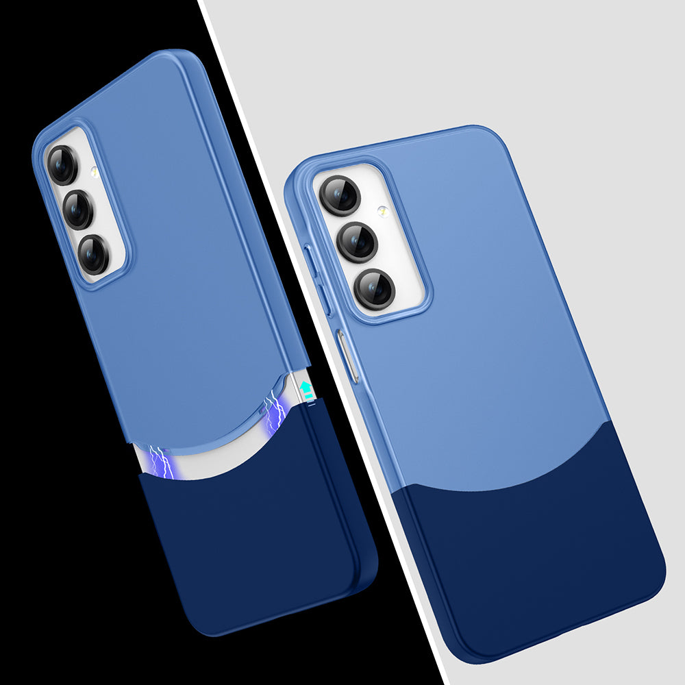 Galaxy A56 Kılıf Mıknatıslı Zore Duble Kapak