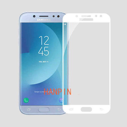 Galaxy J730 Pro Zore Ekranı Tam Kaplayan Düz Cam Koruyucu