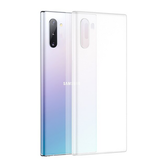 Galaxy Note 10 Kılıf Benks Lollipop Protective Kapak Transparan Siyah