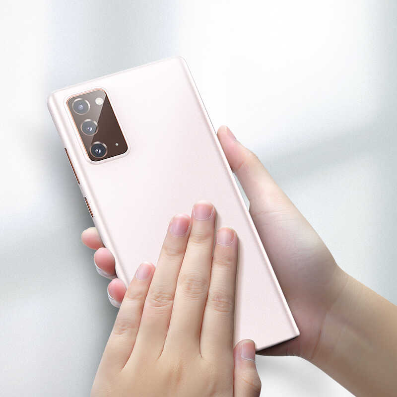 Galaxy Note 20 Kılıf Benks Lollipop Protective Kapak Beyaz