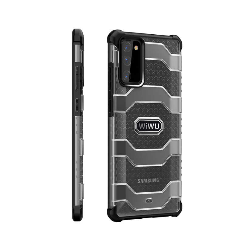 Galaxy Note 20 Kılıf Wiwu Voyager Kapak Yeşil