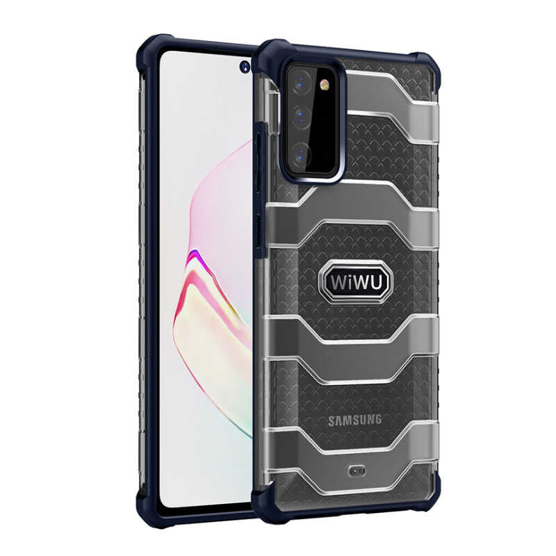 Galaxy Note 20 Kılıf Wiwu Voyager Kapak Yeşil