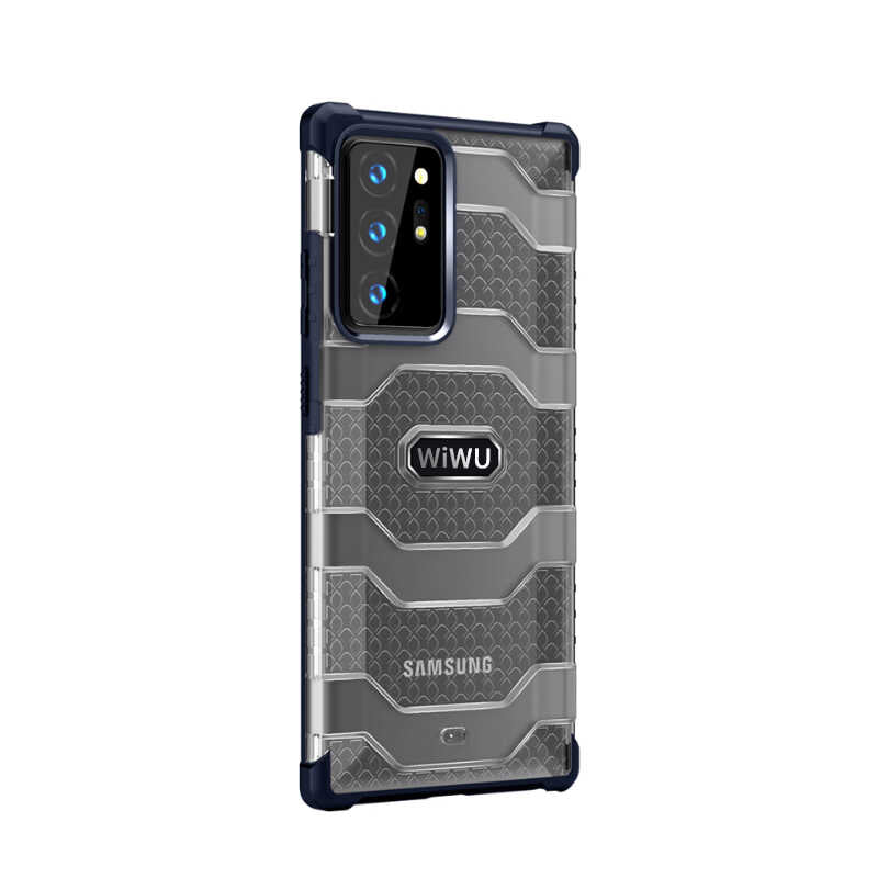 Galaxy Note 20 Ultra Kılıf Wiwu Voyager Kapak Yeşil
