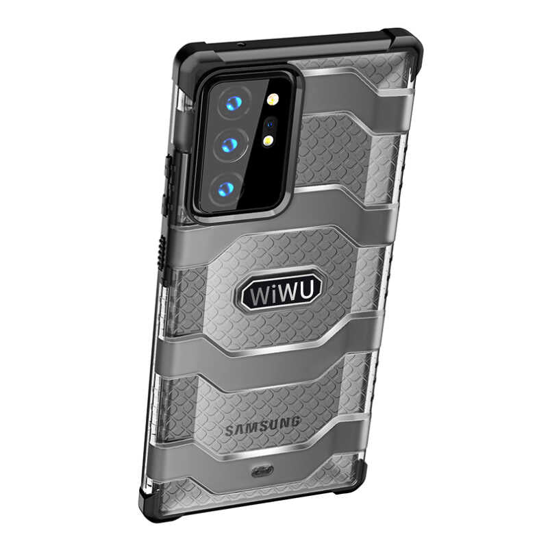 Galaxy Note 20 Ultra Kılıf Wiwu Voyager Kapak Yeşil