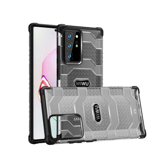 Galaxy Note 20 Ultra Kılıf Wiwu Voyager Kapak Siyah