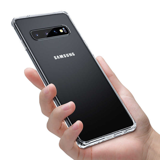 Galaxy S10 Plus Kılıf Benks Magic Crystal Clear Glass Kapak Renksiz