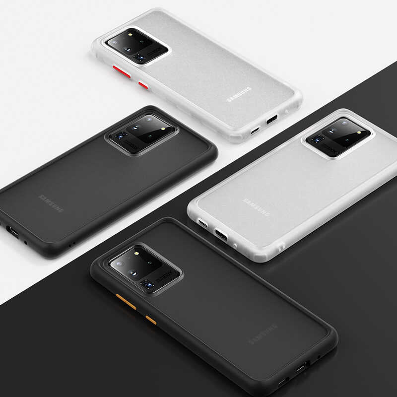 Galaxy S20 Plus Kılıf Benks Magic Smooth Drop Resistance Kapak Siyah