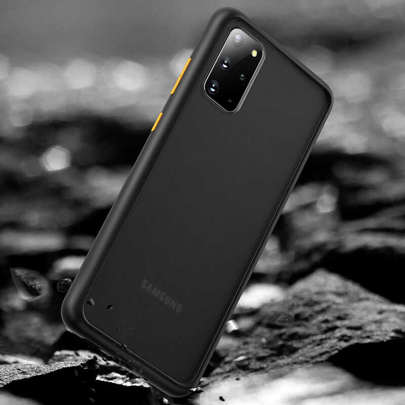 Galaxy S20 Plus Kılıf Benks Magic Smooth Drop Resistance Kapak Siyah
