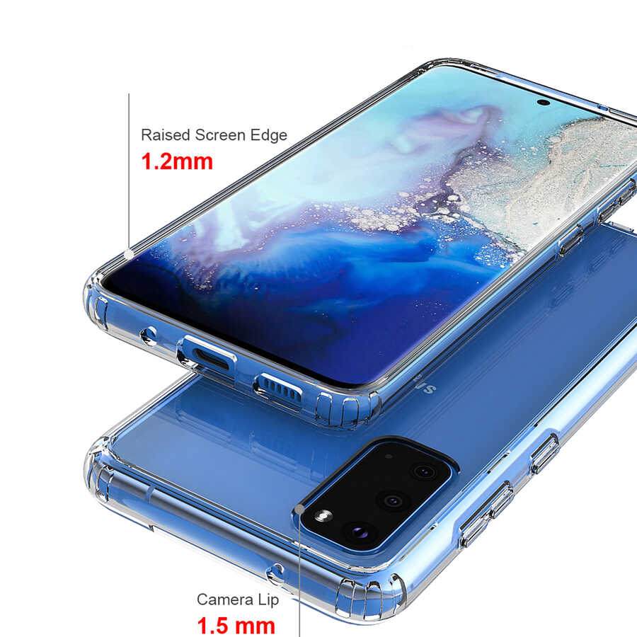 Galaxy S20 Kılıf Kılıf Benks Magic Crystal Kapak Renksiz