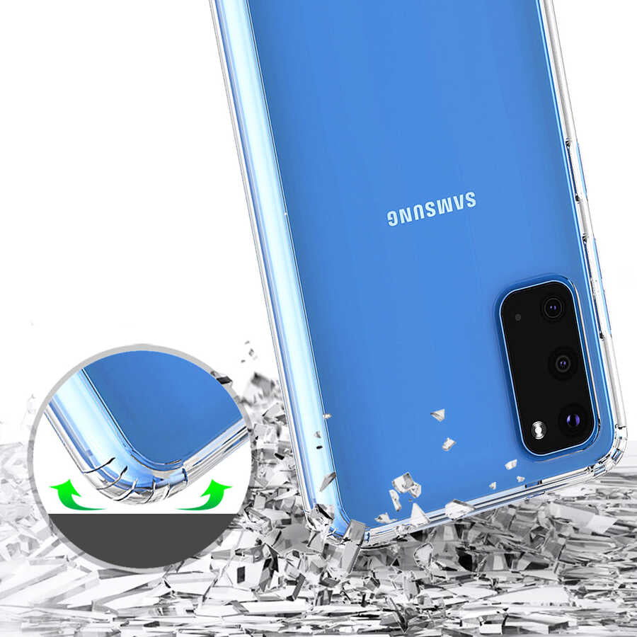 Galaxy S20 Kılıf Kılıf Benks Magic Crystal Kapak Renksiz