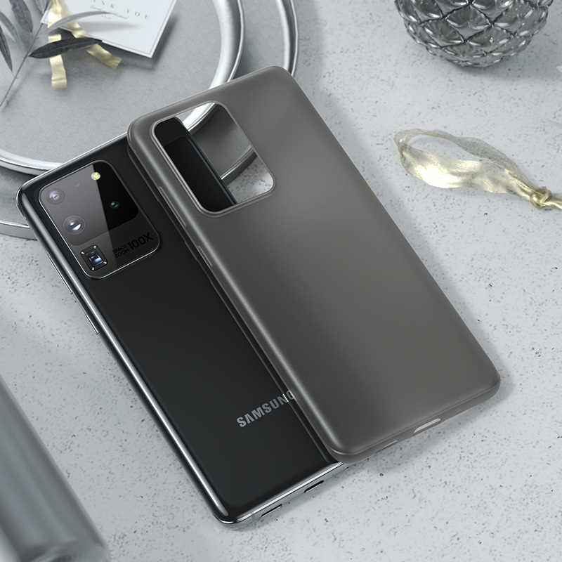 Galaxy S20 Ultra Kılıf Benks Lollipop Protective Kapak Siyah