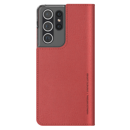 Galaxy S21 Ultra Kılıf Araree Mustang Diary Kılıf Gri