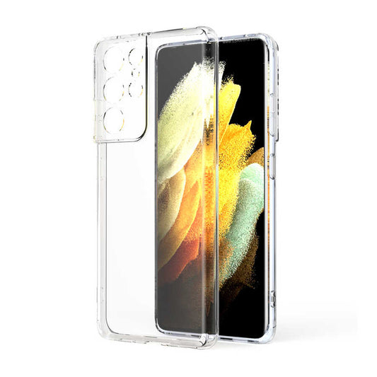 Galaxy S21 Ultra Kılıf Zore Kamera Korumalı Süper Silikon Kapak