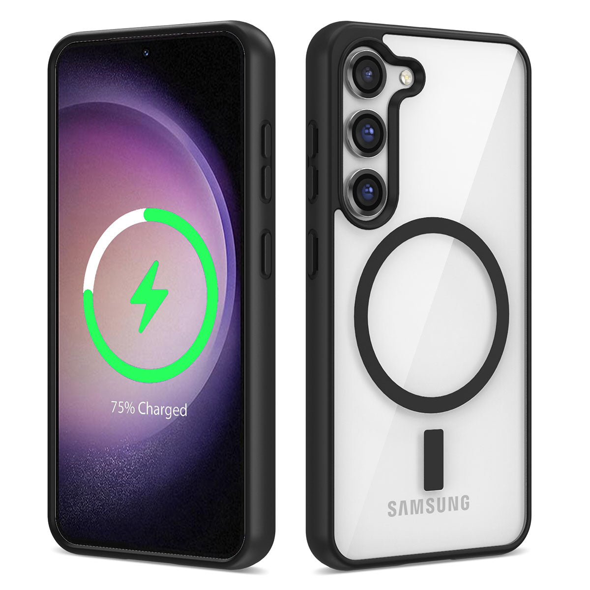 Galaxy S22 Plus Kılıf M-safe Wireless Şarj Özellikli Silikon Zore Ege Kapak