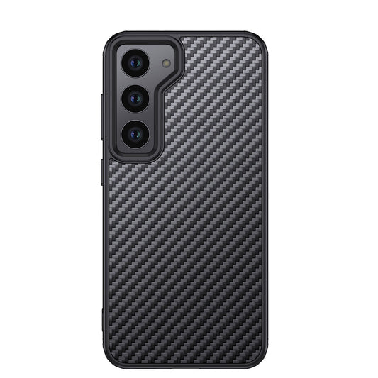 Galaxy S23 Plus Kılıf Aramid Karbon Fiber M-safe Özellikli Wlons Radison Kapak