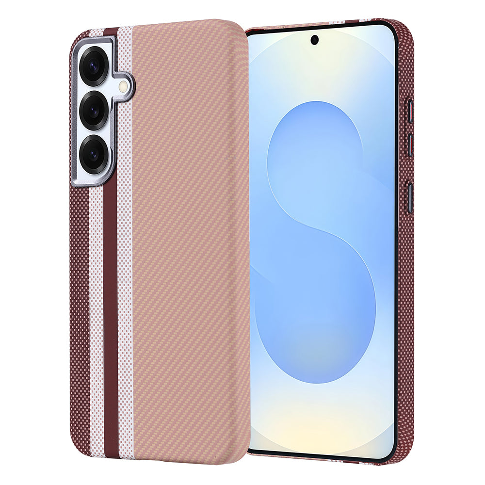Galaxy S24 Plus Kılıf M-safe Şarj Özellikli Karbon Fiber Görünümlü Zore Nekst Kapak
