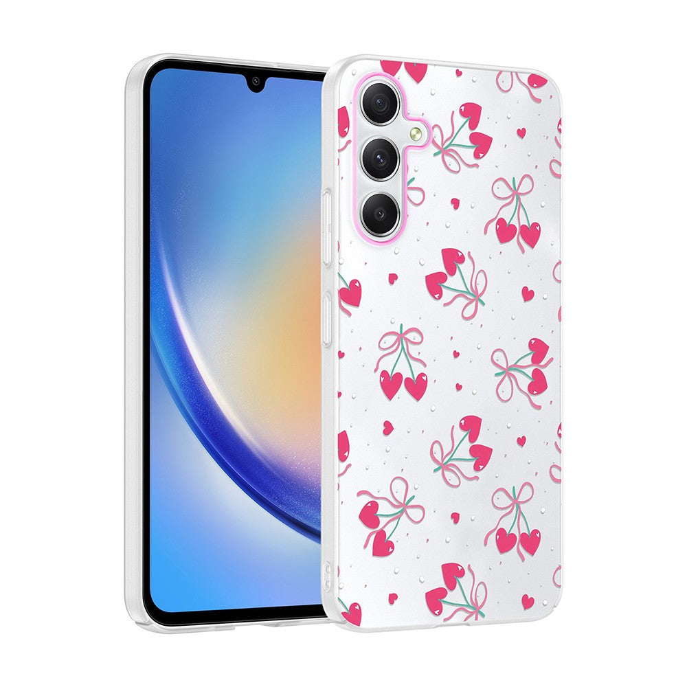 Galaxy S25 FE Kılıf Kamera Korumalı Desenli Zore Klip Kapak