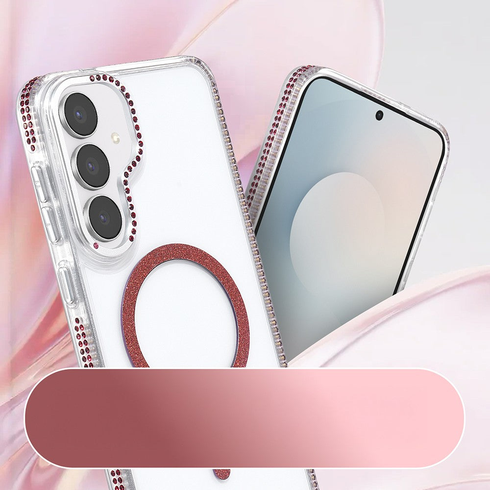 Galaxy S25 FE Kılıf M-safe Şarj Özellikli Zore Tera Silikon Kapak
