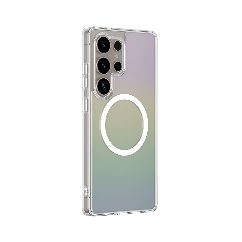 Galaxy S25 Ultra Kılıf M-safe Şarj Özellikli Amazingthing Minimal Serisi Kapak Titanyum-Gri