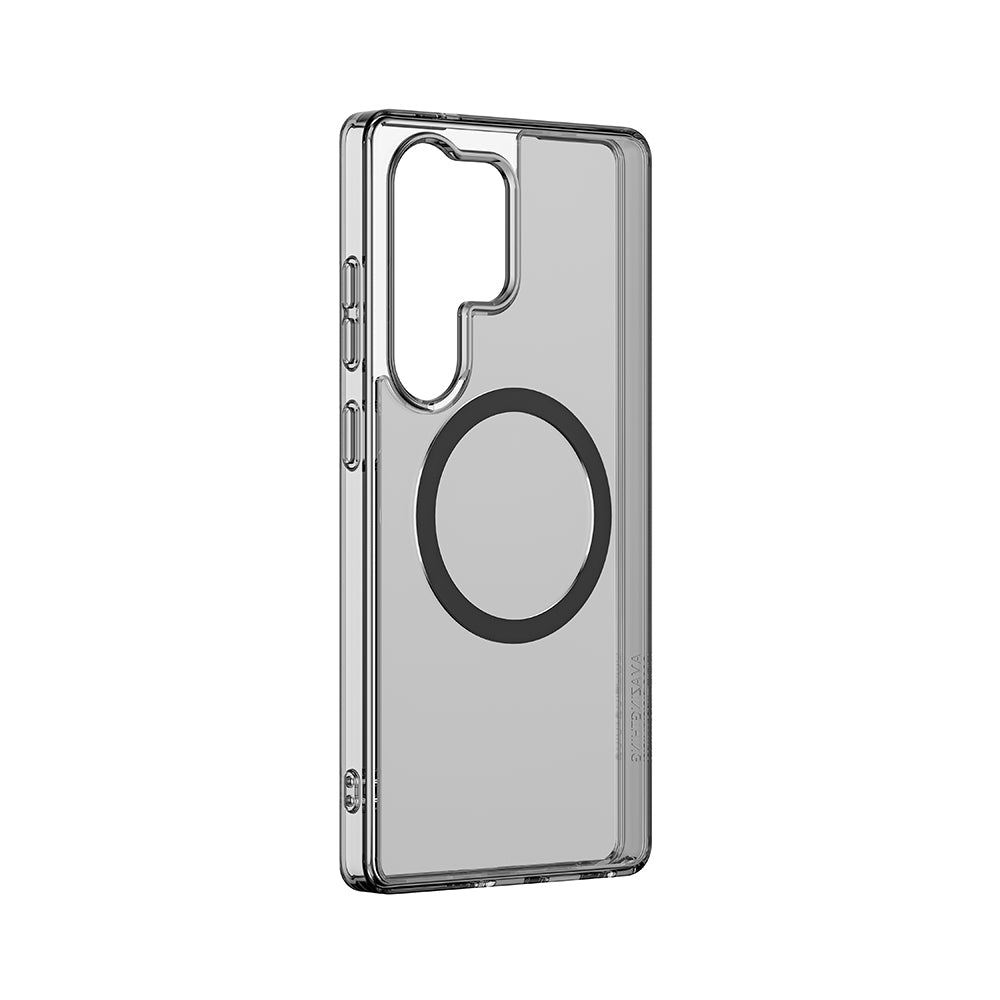 Galaxy S25 Ultra Kılıf M-safe Şarj Özellikli Amazingthing Minimal Serisi Kapak Titanyum-Gri