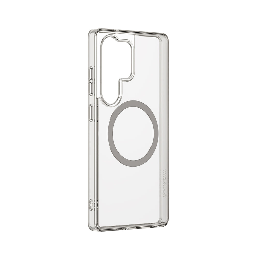 Galaxy S25 Ultra Kılıf M-safe Şarj Özellikli Amazingthing Minimal Serisi Kapak Titanyum-Gri