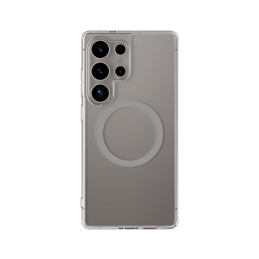 Galaxy S25 Ultra Kılıf M-safe Şarj Özellikli Amazingthing Minimal Serisi Kapak Titanyum-Gri