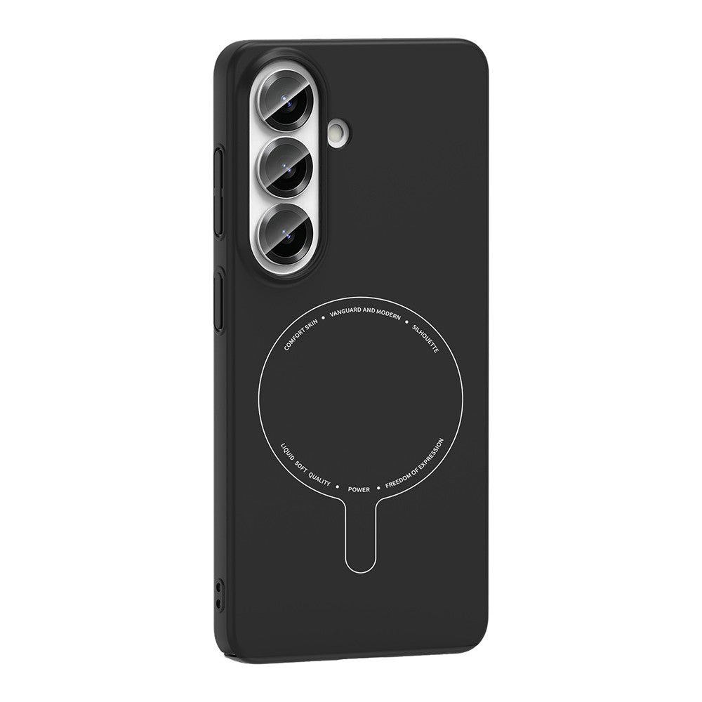 Galaxy S26 FE Kılıf M-Safe Şarj Özellikli Kamera Korumalı Zore Elio Sert PC Kapak