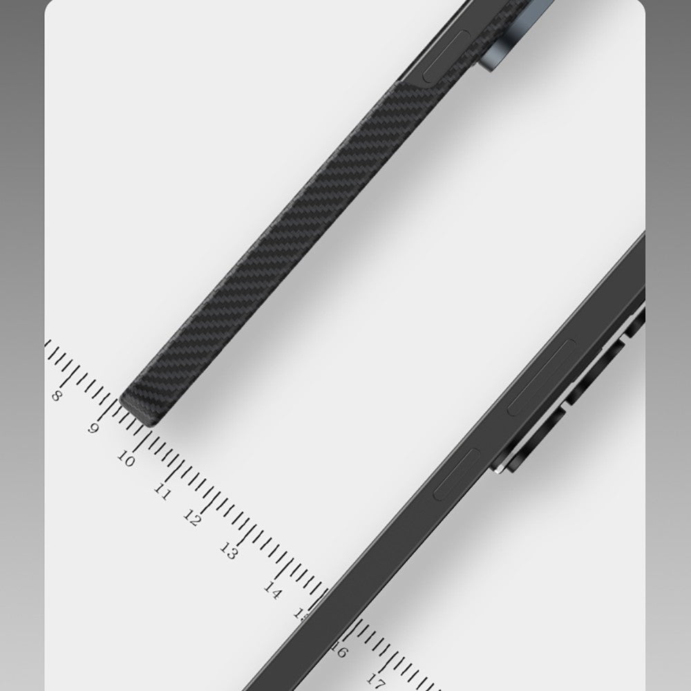 Galaxy S26 Plus Kılıf Benks M-safe Şarj Özellikli Magnetik ArmorAir 600D Kevlar Karbon Fiber Kapak