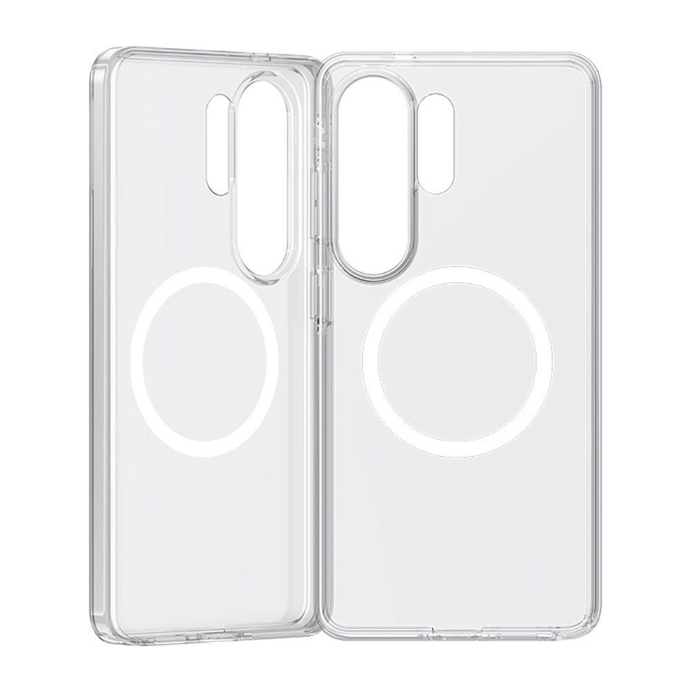 Galaxy S26 Ultra Kılıf M-safe Şarj Özellikli Benks Magnetik Crystal Serisi Şeffaf Kapak
