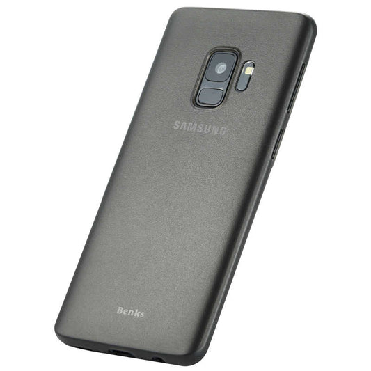 Galaxy S9 Kılıf Benks Lollipop Protective Kapak Transparan Siyah