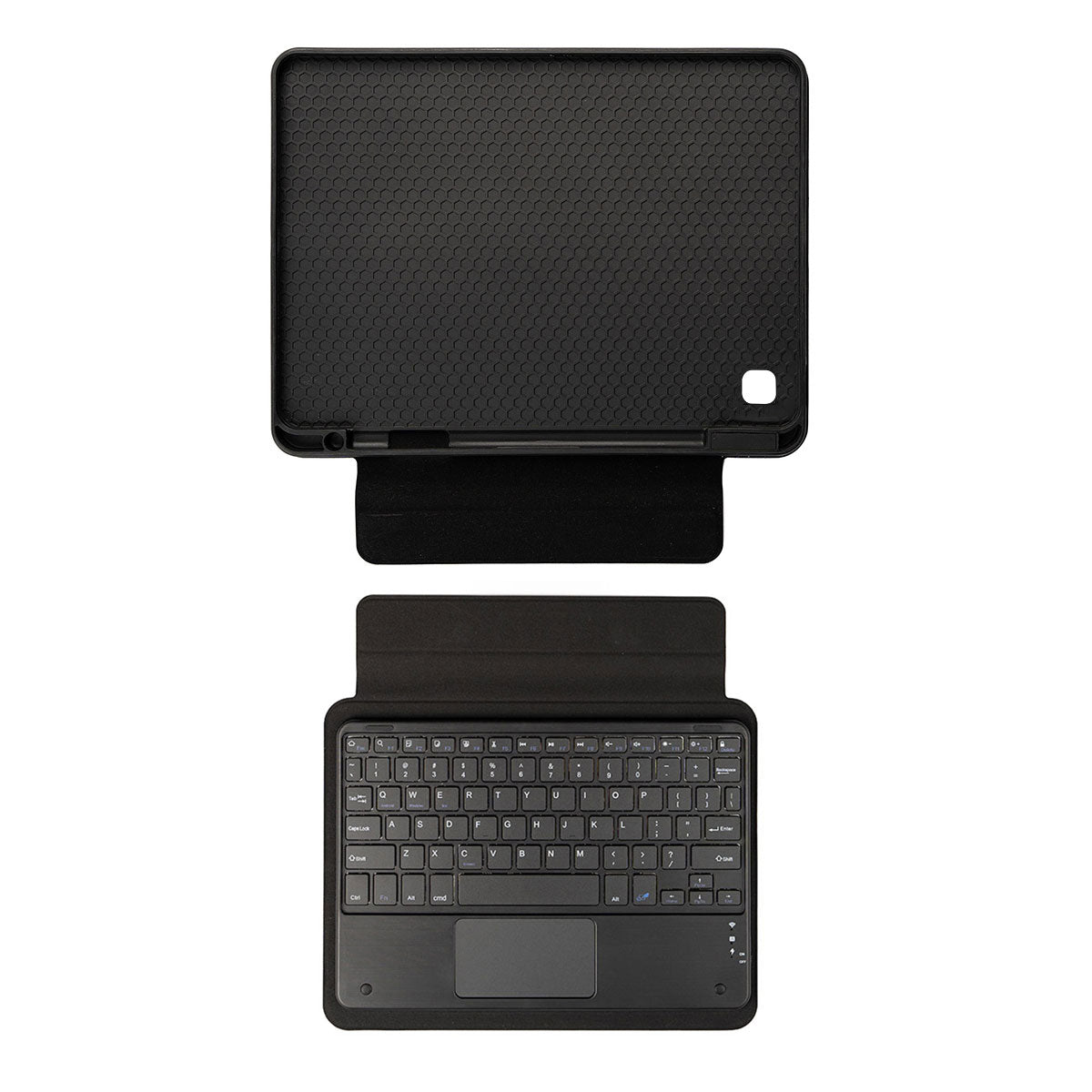 Galaxy Tab S6 Lite P610 Zore Border Keyboard Bluetooh Bağlantılı Standlı Klavyeli Tablet Kılıfı