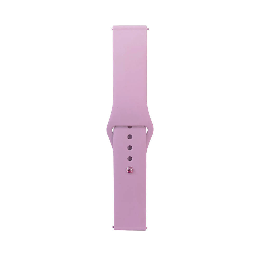 Galaxy Watch Active 2 44mm Band Serisi 20mm Klasik Kordon Silikon Strap Kayış