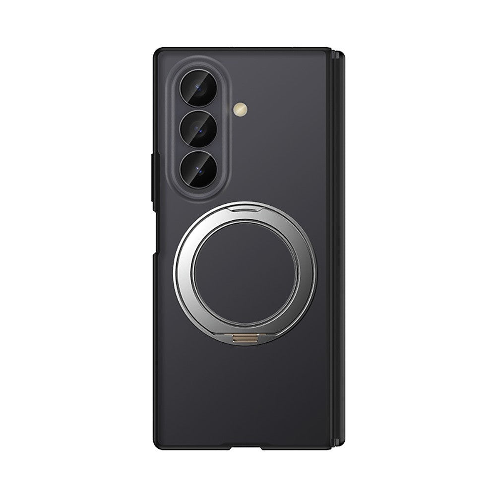 Galaxy Z Fold 7 Kılıf M-safe Şarj Özellikli Arkası Mat Sert PC Wlons Vena Standlı Kapak