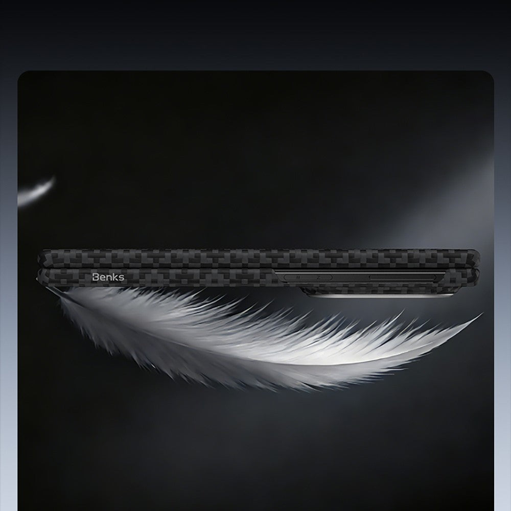 Galaxy Z Fold 8 Benks ArmorAir ArmorGrid Grand Combo Üçlü Aksesuar Seti (Ön Arka Kevlar Karbon Kapak + Ekran Koruyucu)