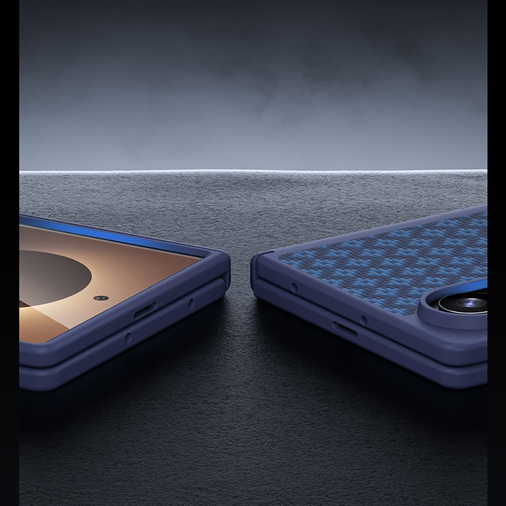 Galaxy Z Fold 8 Benks ArmorPro ArmorGrid Grand Combo Üçlü Aksesuar Seti (Ön Arka Kevlar Karbon Kapak + Ekran Koruyucu)