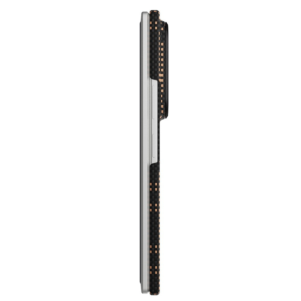 Galaxy Z Fold 8 Ultra Kılıf M-safe Şarj Özellikli Raptic Aramid SkinPro Serisi Karbon Kapak