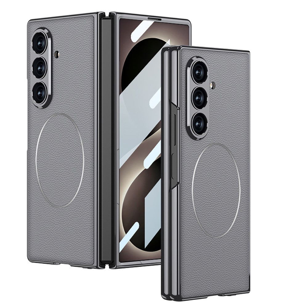 Galaxy Z Fold 8 Ultra Kılıf M-safe Şarj Özellikli Zore Kıpta KPT-10 Sert PC Kapak